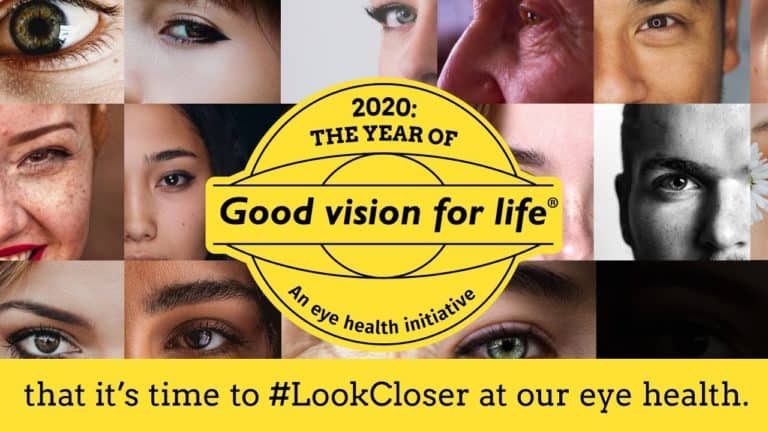 The year of good vision for life