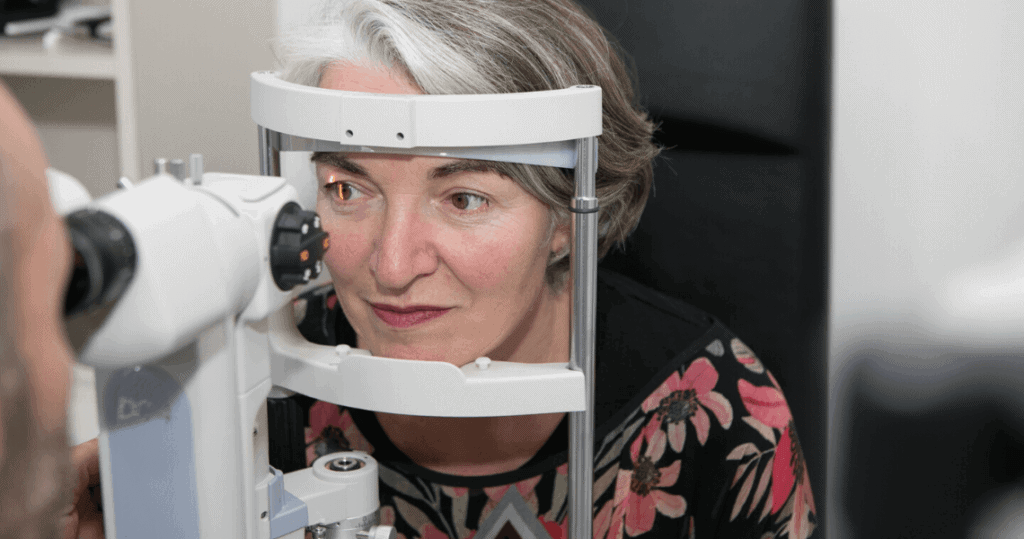 Woman Eye Test 1